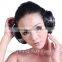 CX-EM-03R Fashion Ladies Genuine Rex Rabbit Fur Custom Fur Earmuffs