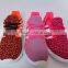 PU upper material promotion women shoes pink