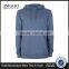 100% Cotton French Terry Men Sweatshirt Pullover Plain Classic Fit Hoodie With Front Pockets Blue