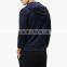 Man stylish zipper up wholesale blank plain hoodies