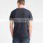 China cheap factory black cotton men t shirt wholesale with pocket