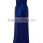 wholesale long evening party wear gown blue chiffon maternity dresses