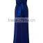 wholesale long evening party wear gown blue chiffon maternity dresses