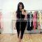 2017 Fashion summer midi lady cocktail black sexy body con studded bandage dress