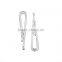 Small Clear Plastic Shirt Clips with Teeth