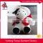 Custom 25cm sitting plush animated singing christmas toys