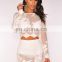 Sexy club dresses 2016 transparent sexy honeymoon dresses two piece women club dresses sexy