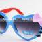 2017 Children's Eyewear Love Heart Girls Sunglasses Summer UV400 Plastic Sun Glasses girl cute sunglass