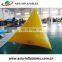 Inflatable Promoting Buoy In Pyramid Shape For Ocean Or Lake Advertising