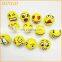 Yellow Smiley Face PU Stress Ball