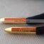 charming gold metal shoelace aglets custom bullet drip tip with screw and logo