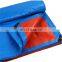 20' x 25' blue orange polyethylene rainproof pe tarpaulin for covers