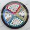 factory price PVC insulated electric cable three phase with CE certificate