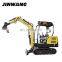 Factory directly 2 ton mini cheapest bagger excavator for construction