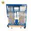 7LSJLII Shandong SevenLift 10m outdoor truck mounted hydraulic aluminum portable electric man lift elevator