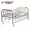 factory price modern medical steel hospital manual bed for the elderly