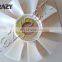 320c engine fan E320C engine fan blade for excavator parts