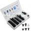6 Size100pc Clip Trim Car Push Pin Rivet Bumper Door Panel Retainer Assortment
