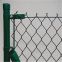 Professional Factory Galvanized Chain Link Fence Prices  PVC Coated Green with Posts