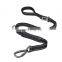 Bungee Dog Leash for Walking Running Training Heavy Duty Dog Leash with Highly Reflective Threads and Buffer