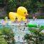 Hot sale!!! High quality commercial big inflatable water duck/inflatable floating water toys