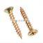 m4 m5 white black color countersunk cross chipboard screw and drywall screw