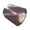 Chocolate 010 color SMP Colour coated metal coil for Canada ppgi roof tile