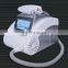 Portable Q-Switch 1064nm long pulse nd yag laser hair epilator dark skin hair removal