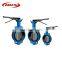 ductile cast iron 4 inch pneumatic actuator wafer butterfly valve