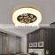 Hot selling simple romantic crystal home led ceiling light