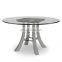 Clear Tempered Glass Table Top Round Shape Glass Table Top Factory Price