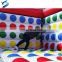 China manufacturer direct sale inflatable twister , Big and safe 3D inflatable twister game for kids adults