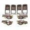 For Camry 92-96 Left Right Beige Inside Door Handles+Trim Bezels Set 8 PCS New