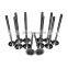 Free Shipping! 12X Intake Exhaust Valve For VW Jetta Bora Golf GTI MK4 Passat B5 A3 1.8T