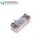 Brew beer 20 Plates Beer Wort Chiller x 1/2" NPT Garden Hose Thread Plate Heat Exchanger Stainless steel 304 Homebrew Chiller
