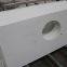 Factory hot sale pure white quartz countertop