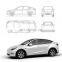 Accessories Parts Interior Mobile Phone Bracket With Car Multi-function Wireless Storage Glasses Mount For Tesla Model 3 Y 2021