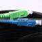 High quality fiber optic equipment SC-FC Single-mode Simplex fiber armored jumper fiber optic cable