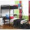 Factory Production Adult Metal Bunk Bed Black Twin Loft Bunk Bed