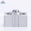High Quality SDA Series Short Stroke SDA25*10/15/20/25/30/35/40/45/50 Big Bore Aluminum Pneumatic Compact Cylinder