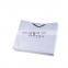 White Cardboard Paper Bag Luxury Shopping Bag Offset Printing Handling Clothing Packaging Bag