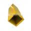 Fire resistant fiberglass frp handrail square tube