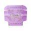 customize pink mailer post corrugated box package rose gold folding board paper box
