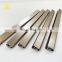 Factory customize rose gold aluminium extrusion picture frame profiles,  brushed rose gold aluminum for decoration