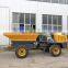 Scissor lift Agricultural use FCY25H  high tip mini  4*4 Mini wheel Tractor dumper for Palm Fruit transport