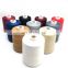 TKT120 Ready To ship 502 spun polyester sewing thread raw white 40/2