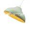 Wholesale Blue Spun Bamboo Lampshade High QUality Coiled Bamboo Pendant Light Manufacture in Vietnam