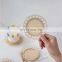 Handmade Rattan Coasters Set 6 Tea Cup Coasters