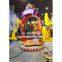 Guangdong Zhongshan Tai Le Amusement Children's machinery category tumbling up and down Happy Circus red purple two clown rotation