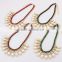 Zhejiang Stylish and elegant pearl diamond bow sweater chainnecklace